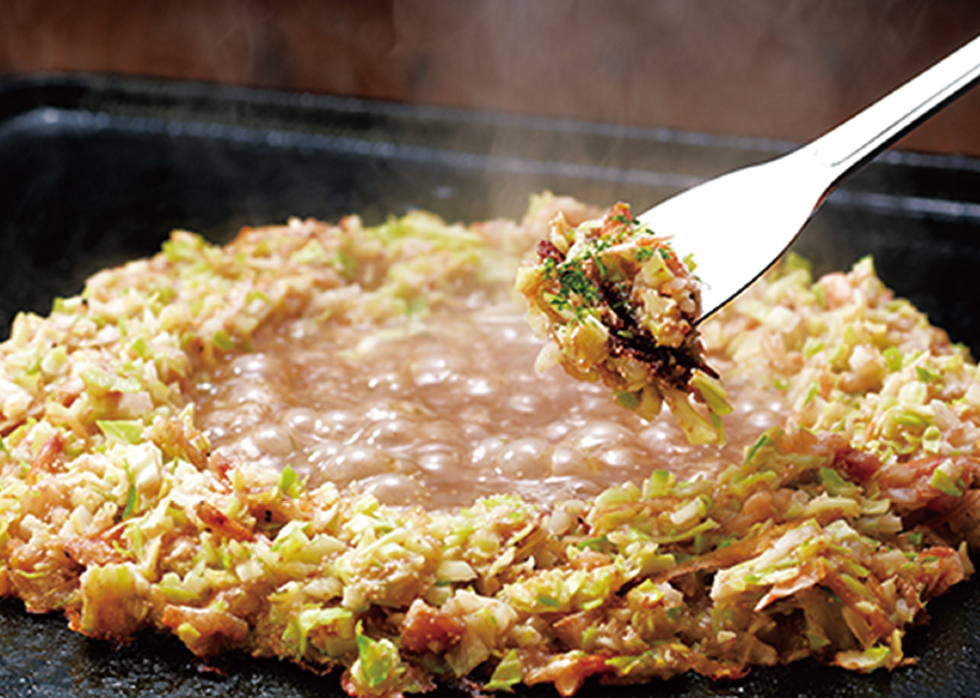 もんじゃ焼きの写真