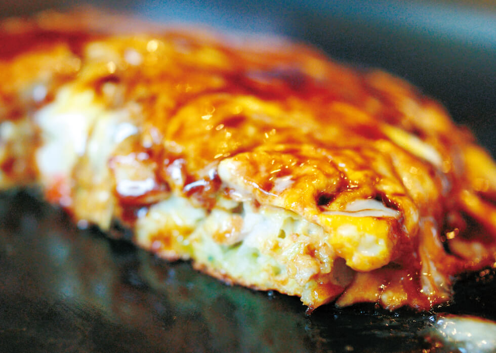 もんじゃ焼きの写真